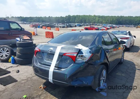 2015 Toyota Corolla Le Premium from USA, damaged, VIN 2T1BURHE8FC254720